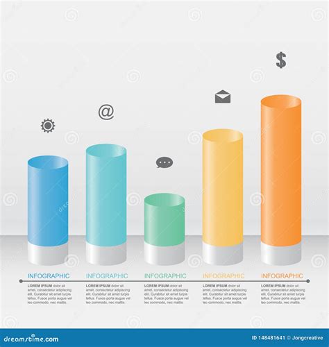 Ejemplo Estad Stico De Infographic Del Negocio Del Diagrama Del Gr Fico