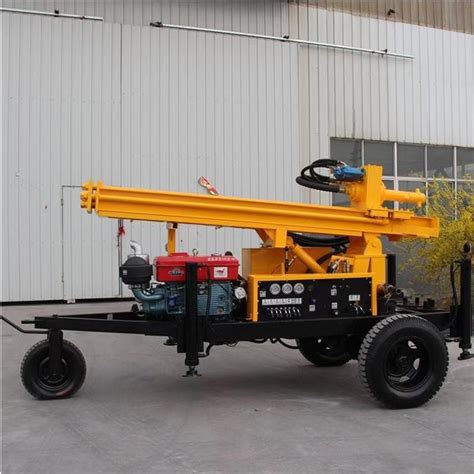 100m 120m 150m Used Trailer Mounted Water Well Drilling Rigs Portable