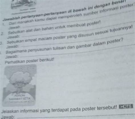 Bagaimana Penyusunan Tulisan Dan Gambar Dalam Poster Kamusq