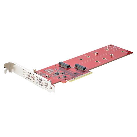 Startech .com M.2 to PCI Express Adapter DUAL-M2-PCIE-CARD-B ...