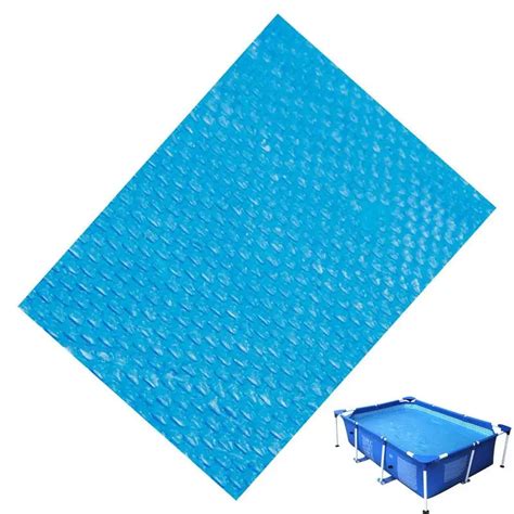 Lona Solar Rectangular Para Piscina Cubierta De Protecci N Pel Cula De