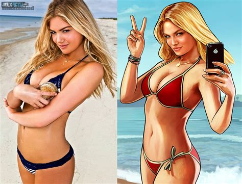 GTA 5 Kate Upton En Bikini