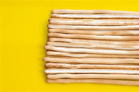 Premium Photo Bread Sticks On White Background