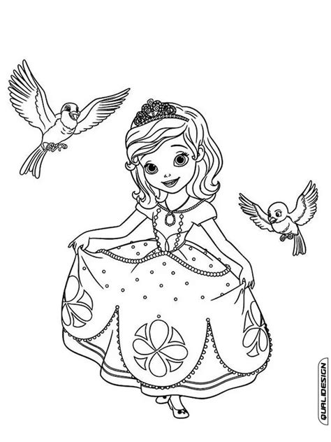 Desenhos Para Colorir Princesinha Sofia Qualidesign