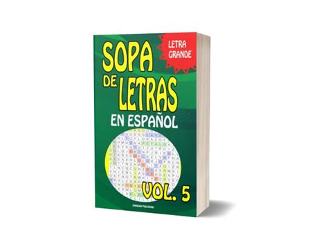 Sopa De Letras Para Adultos Imprimir Vol 5 Gianeska Publishing