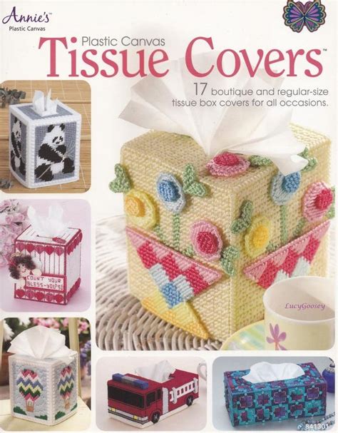 Tissue Covers Annie S Attic Plastic Canvas Pattern Etsy Plastic