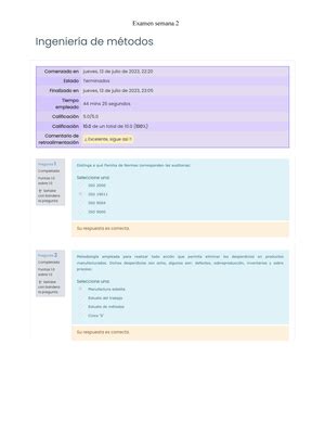 Ingenier A De M Todos Examen Semana Utel Ingenier A De M Todos