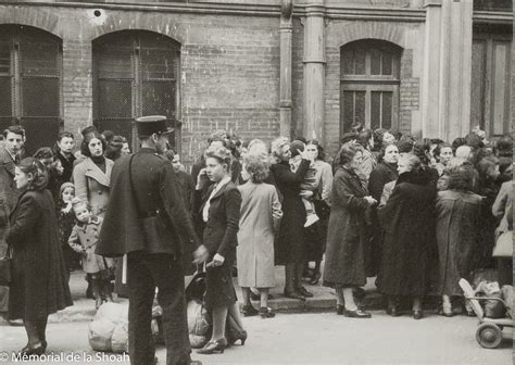 Photos In Dites Sur La Rafle Du Billet Vert M Morial De La Shoah