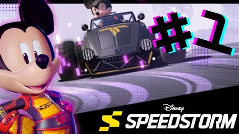 Disney Speedstorm Mickey Starts The Kart Racing Adventure Starting