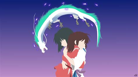 Spirited Away Minimalist Wallpapers Top Free Spirited Away Minimalist Backgrounds