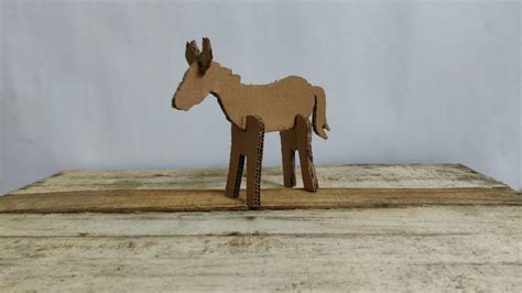 Simple Cardboard Sculpture