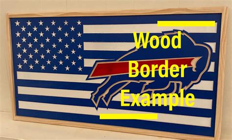 Minnesota Vikings Wood American Flag With Epoxy Logo - Etsy