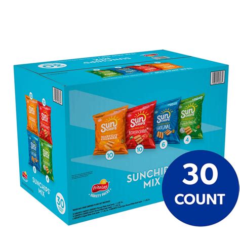 Sunchips Mix Variety Pack 30 Pk Openbax