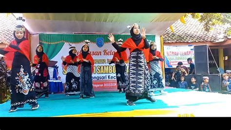 Tari Dayak Kreasi Kelas Sdn Sambongsari Youtube