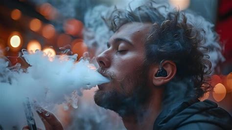 Premium Photo | Transitioning from cigarettes to vape Stylish young man ...