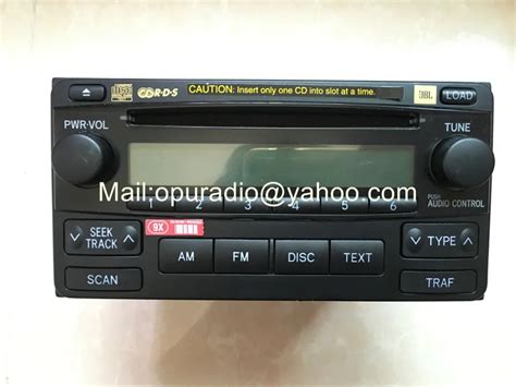 OEM Factory 6 disc CD changer 86120 02420 CQ ES7463X For Toyota Matrix ...