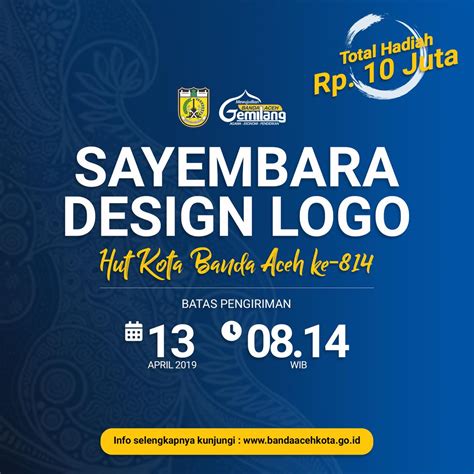 Pemko Gelar Lomba Desain Logo Hut Kota Banda Aceh