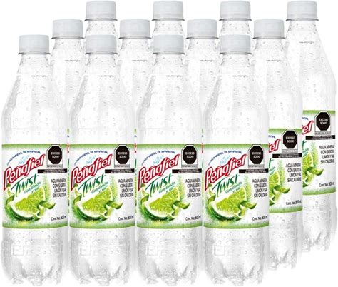 PEÑAFIEL Twist Limón 600 ml Botella Pet 12 piezas Amazon mx