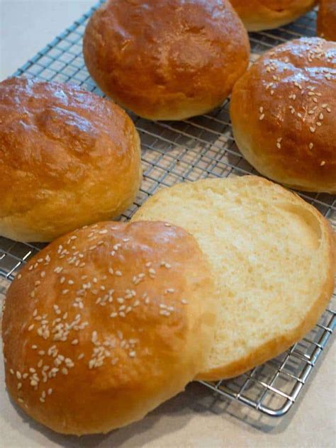 Homemade Hamburger Buns Bread Machine The Pudge Factor