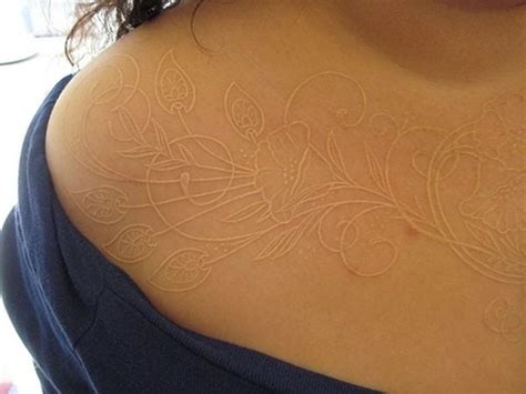 76 Beautiful White Ink Tattoo Ideas No 45 Is The Best