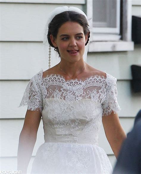 Katie holmes wedding dress | Wedding dress, Dress, Wedding