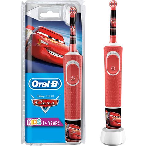 Oral B Kids Cars Elektrische Zahnbürste Mit Disney Stickern Für Kinder