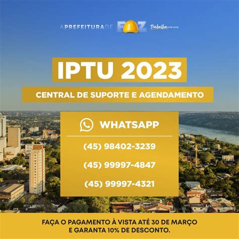 Primeira Parcela Ou Cota Nica Do Iptu Vence Dia De Mar O