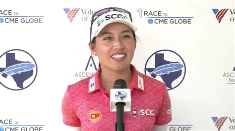 Atthaya Thitikul Day 2 Friday Interview 2022 Volunteers Of America Lpga Tour Youtube