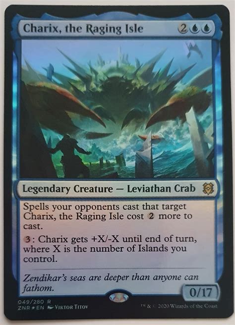 Mtg Charix The Raging Isle Foil Wrocław Kup Teraz Na Allegro Lokalnie