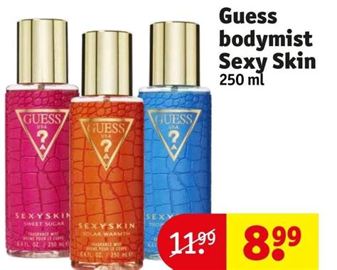 Guess Bodymist Sexy Skin Ml Aanbieding Bij Kruidvat