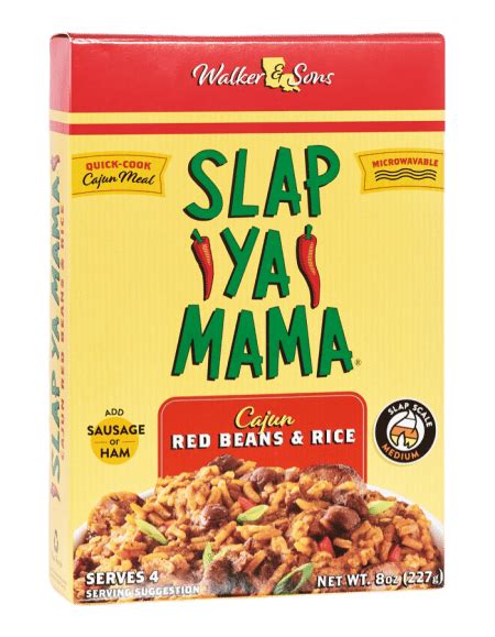 Slap Ya Mama Cajun Red Beans Rice Mix Lumberjack Distributor Canada