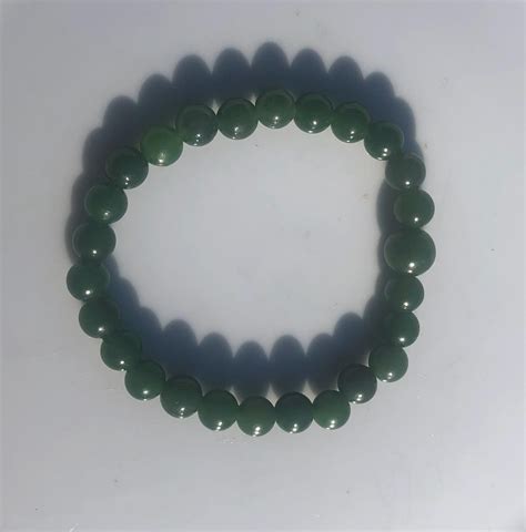 Lot Vintage Green Jade Bracelet