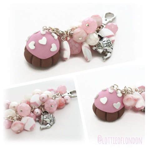 Lottie Of London S Polymer Clay Blog Polymer Clay Cupcake Bag Charm