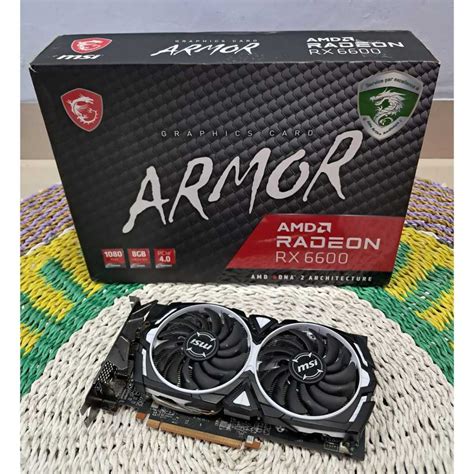 Jual Vga Radeon Msi Rx 6600 Armor 8gb Ddr6 128gb Gaming Pes Gta Garansi