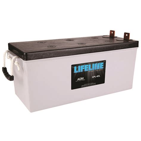 Gpl 4dl Agm Battery Lifeline Batteries