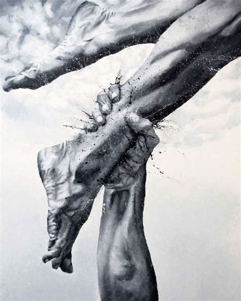 Hand Painting Di Paolo Troilo Emozioni In Bianco E Nero Arte