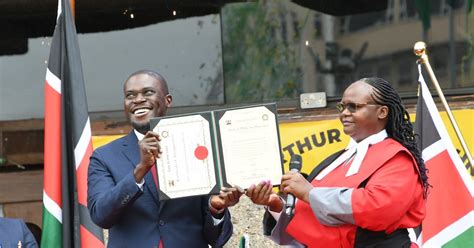 Sakaja Takes Over As 4th Nairobi Governor Kenya News Agency