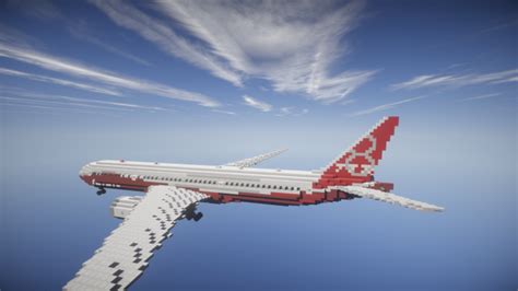 Boeing 777 8 Minecraft Map