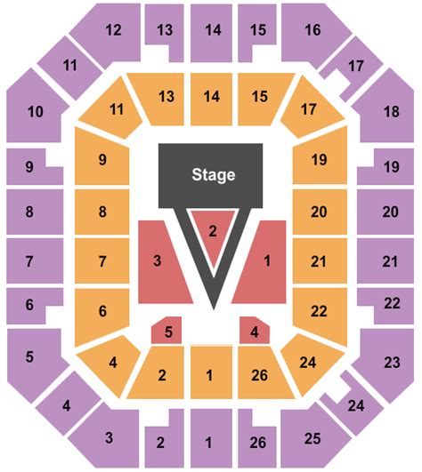 Freedom Hall Seating Map | Elcho Table