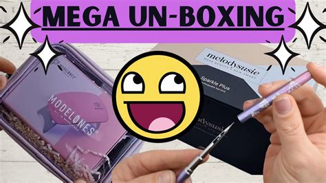 Mega Nail Mail UnboxingMelody Susie Modelones BettyCora