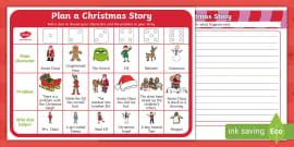 Esl Writing A Christmas Story Teacher Made Twinkl