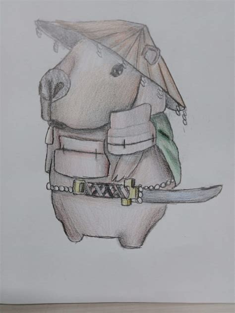 Capivara Samurai Desenhistas Do Amino Amino