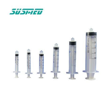 Disposable Plastic Sterile Two Parts Syringe With Needle China