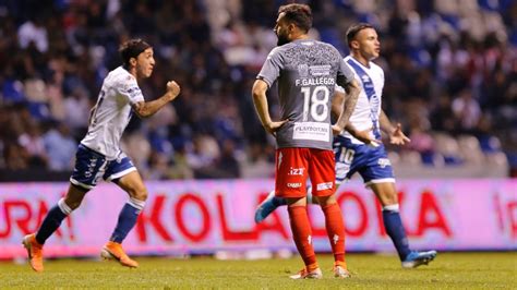 Puebla Vs Necaxa Resumen De Juego 22 Noviembre 2019 Espn