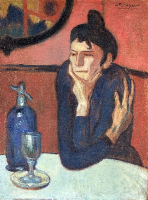 Picasso Pablo The Absinthe Drinker Hermitage Museum Dasartes