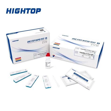 Diagnostic Rapid One Step Hav Igg Igm Test Kit Prueba Rapida China