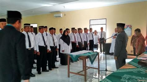 Peresmian Calon Anggota Badan Permusyawaratan Desa Bpd Se Kecamatan