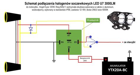 Jaki Schemat Pod Czenia Halogenow Led Strona Forum Hondy Varadero