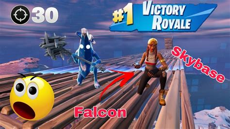 On A Construit Une Skybase Pour Faire Top Sur Fortnite Ft