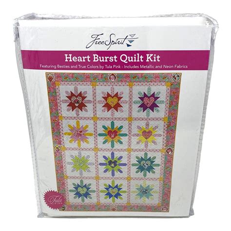 Heart Burst Quilt Kit